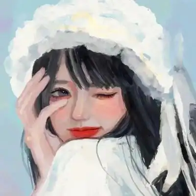 女生抖音卡通头像手绘超火图片