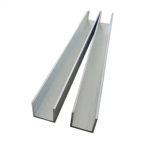 铝合金u型槽铝10x10x1铝槽u形铝材卡槽u型铝条包t边条单槽导轨凹