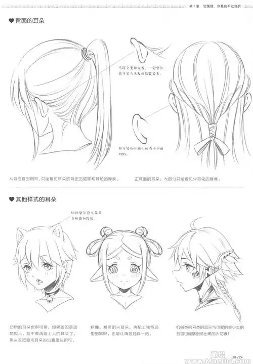 [漫画教程]美少女漫画入门,这本就够了[215p]