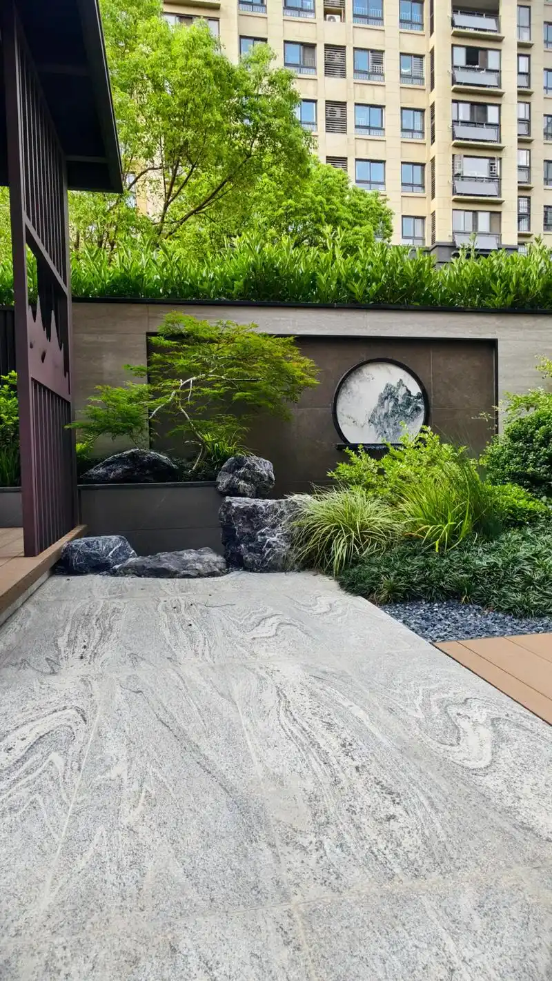 维护的不是花园而是心情#院内角落景观水系设计 #花园设计 #