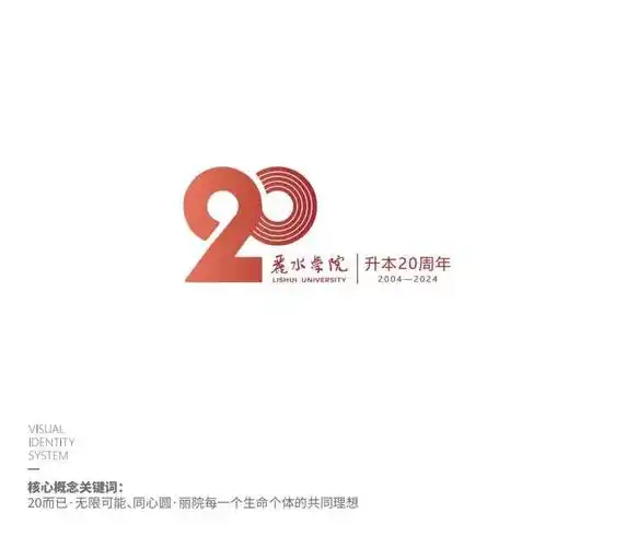 投票!丽水学院升本20周年校庆logo等你来选