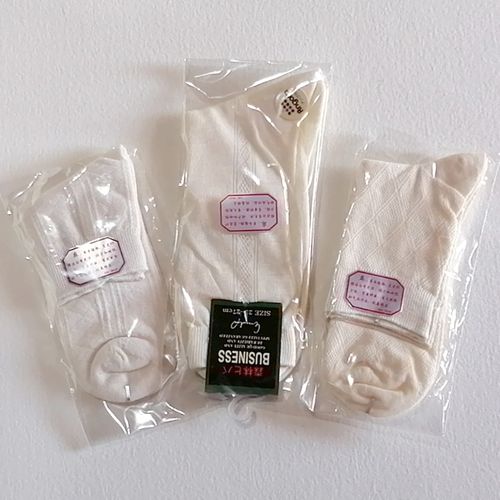 外单 防臭防脚汗生态抗菌 天然纤维之王苎麻中筒袜男袜