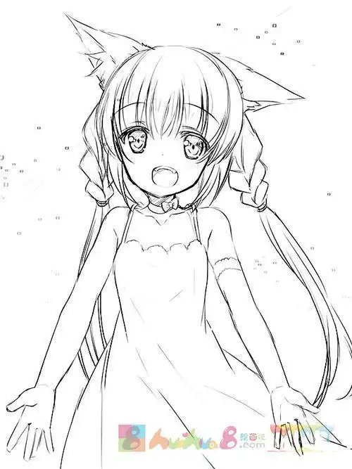 高难度动漫人物简笔画