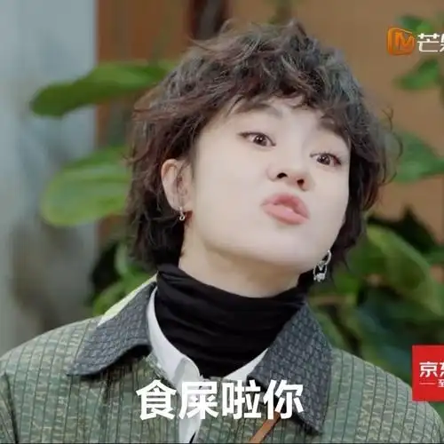 郁可唯撞脸张学友表情包