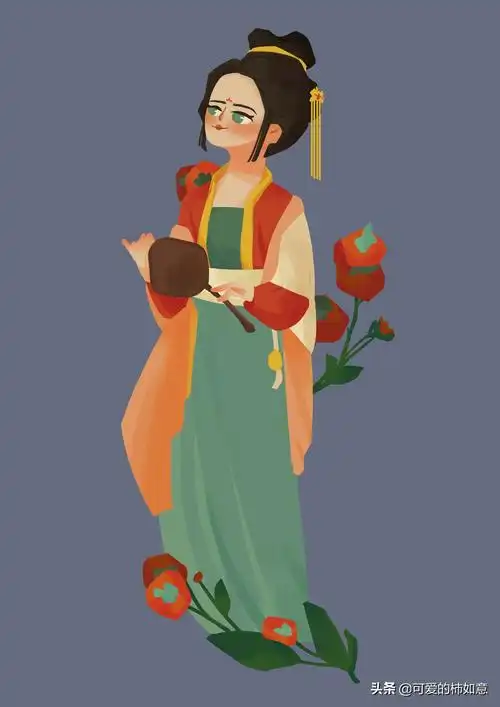 动漫古装人物手绘教程