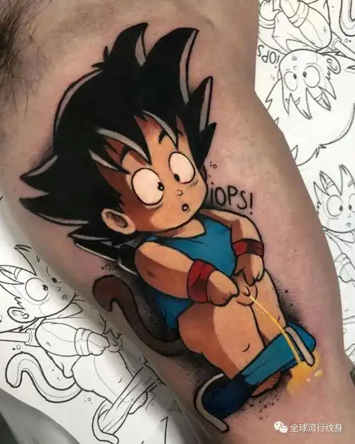 动漫卡通纹身