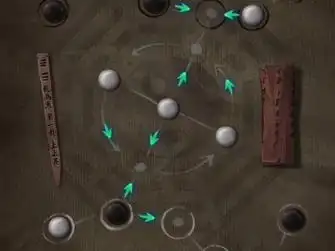 纸嫁衣7第二章八卦图黑白棋子摆放