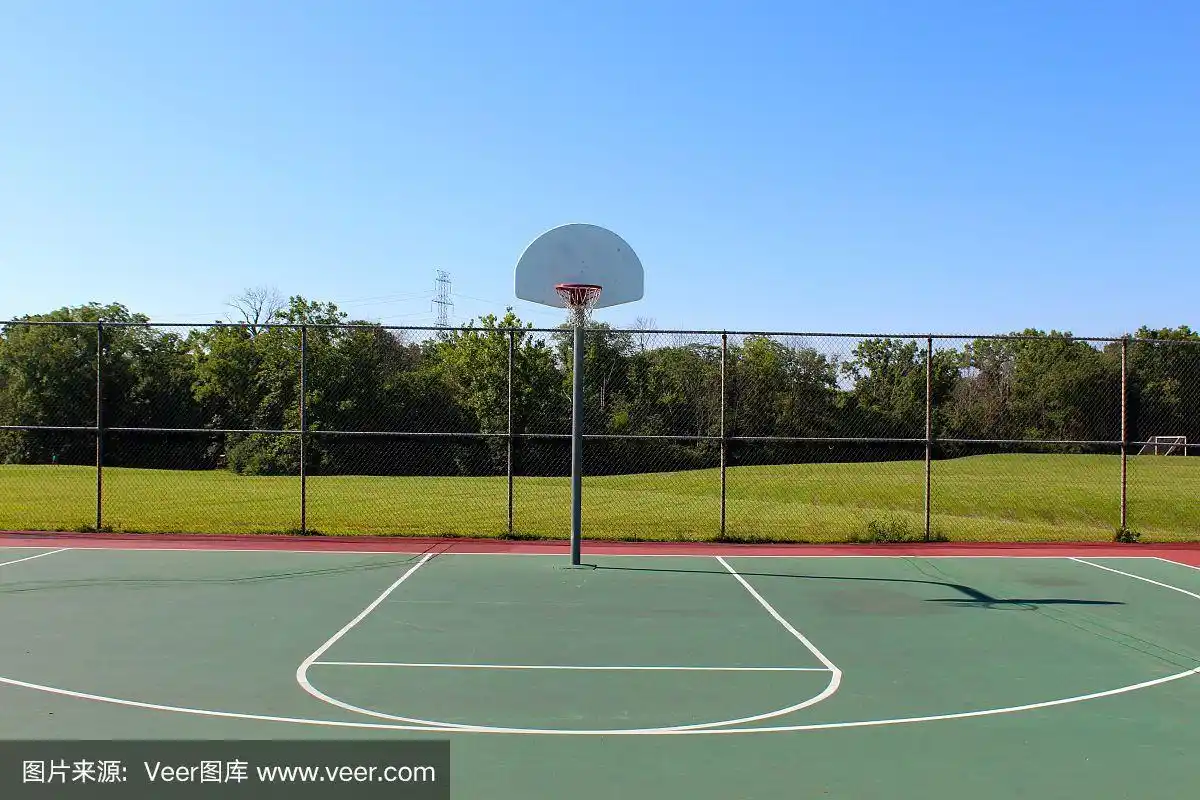 半个篮球场