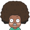 小黑人qq表情大全,愤怒的黑人表情下载