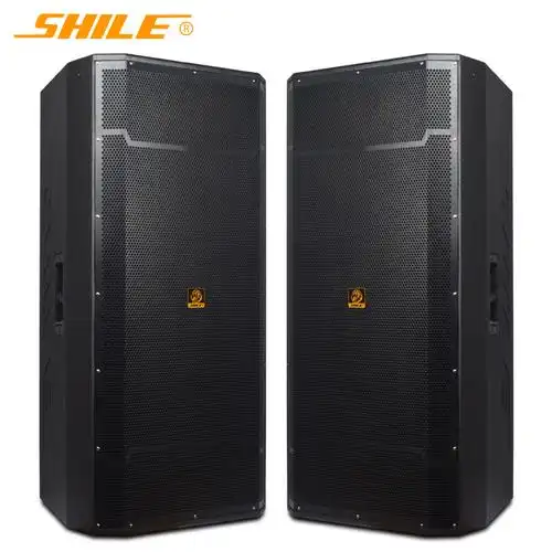 狮乐(shile)bm-25 专业双十五英寸舞台音箱 大型会议室 ktv包房