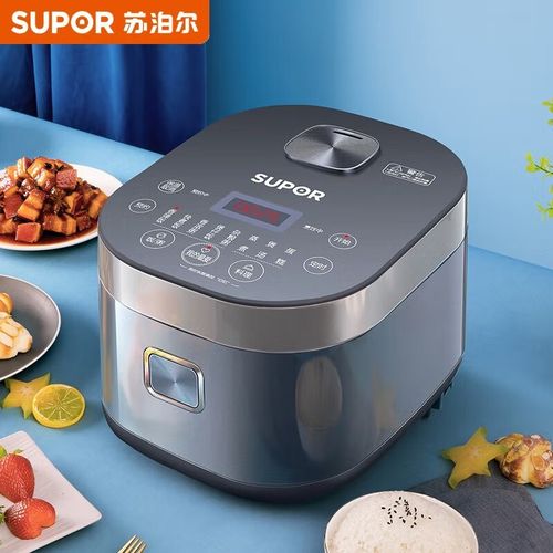 苏泊尔(supor)电饭煲4l圆厚釜内胆电饭锅2-6人家用智能电饭煲触摸屏