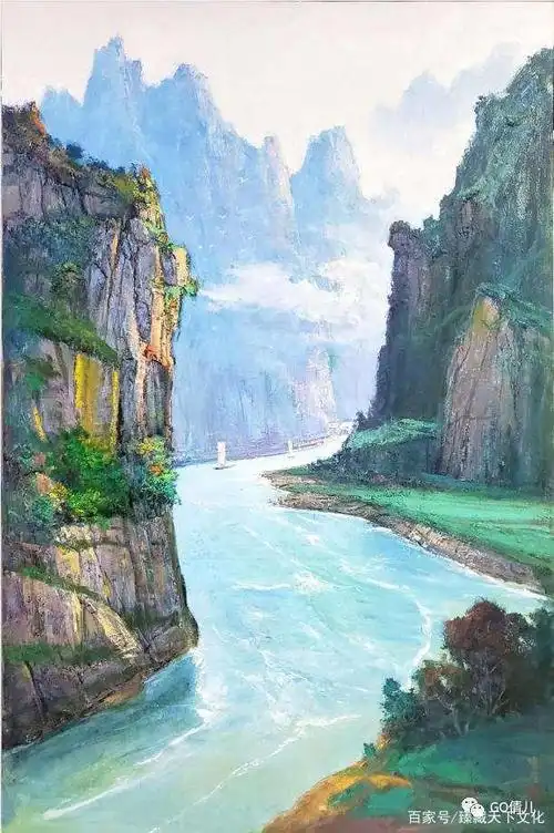 朱曜奎:中国山水油画走进法国大皇宫