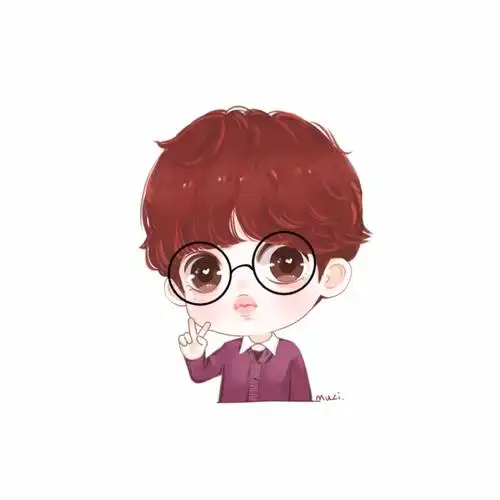 蔡徐坤 swin 二次元 手绘人物 动漫 q版