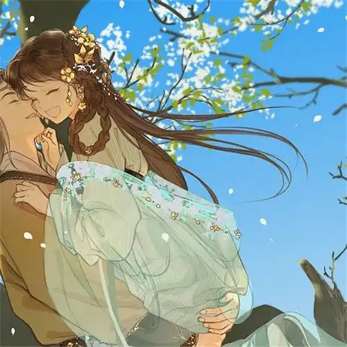 稀有神仙情侣头像古风