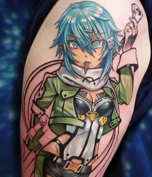 动漫纹身总有一款是你喜欢的