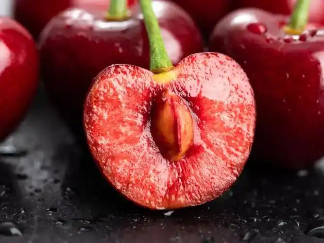 个大肉厚,清甜多汁的烟台大樱桃来了!