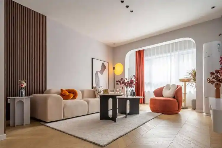 装修案例95平三室两厅室内装修设计