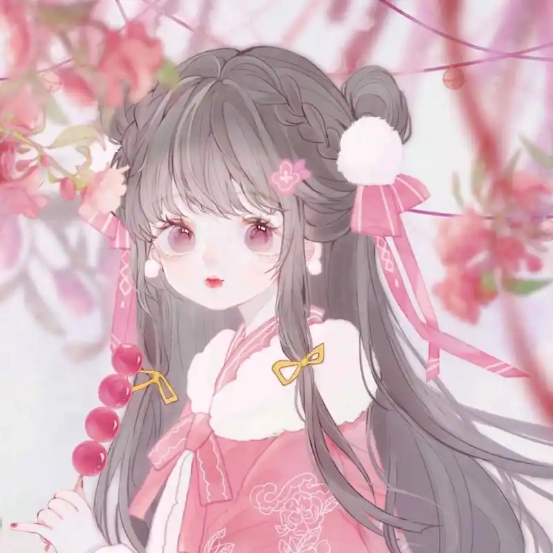 超仙气女生动漫头像(1)无水印超清晰