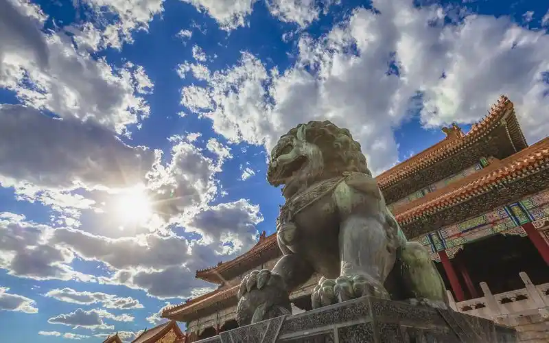 雄伟故宫风光高清桌面壁纸