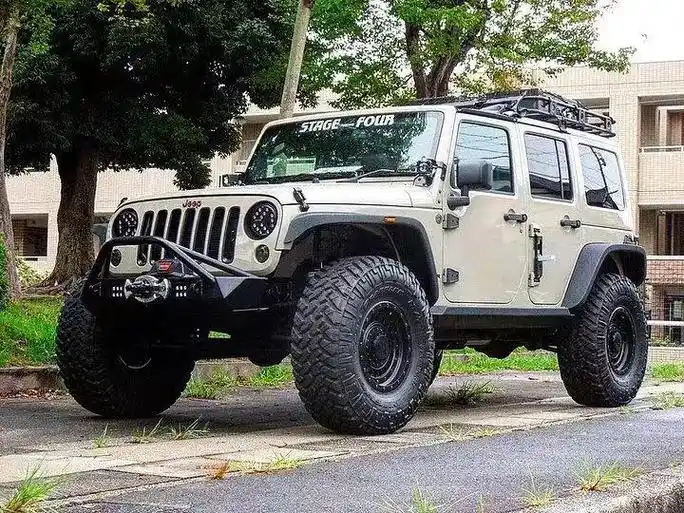 越野车改装 #牧马人改装 #抖音汽车 #硬 - 抖音