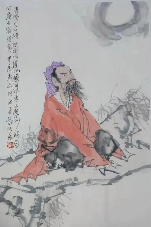 何雨春老师写意作品欣赏一诗一画一境界