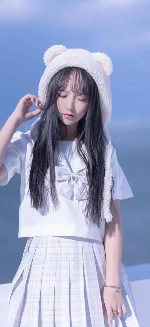 甜甜蜜糖系甜美俏皮小仙女手机壁纸