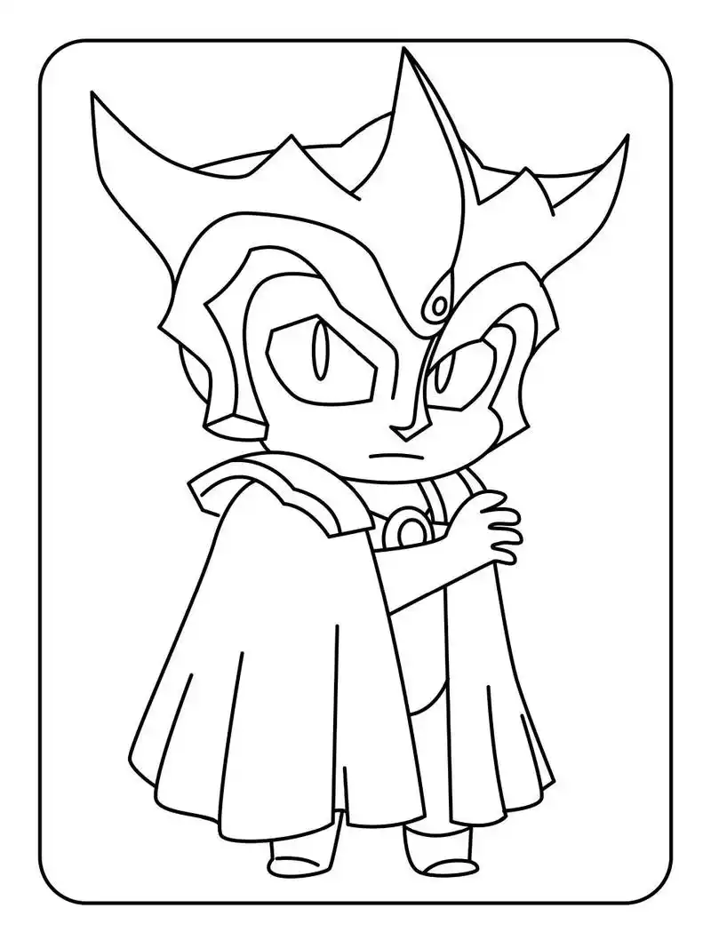 🔥卡通奥特曼涂色简笔画|全册120页可打印  ⭐️用涂色的方式培