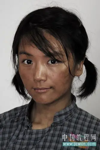 151 photoshop给黝黑皮肤美白及润色