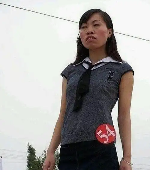 中国网络丑女排行榜,凤姐居然未进前五!