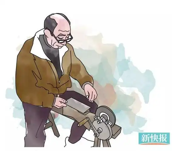 走街串巷二十载,广州磨刀匠收入不输白领