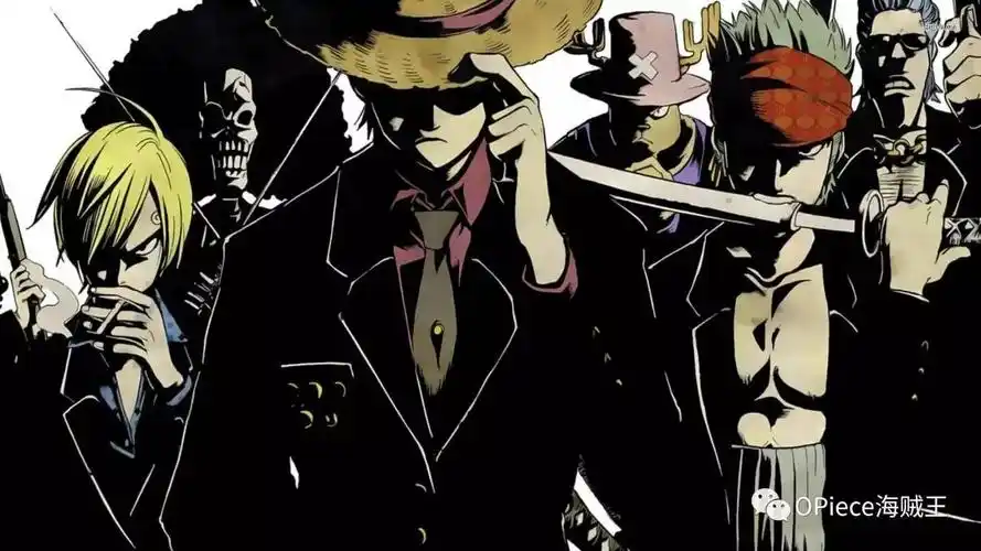 珍藏|全球搜罗出来的草帽团全员西装合集