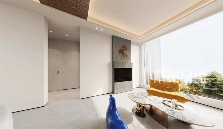 花home85㎡现代风格装修效果图