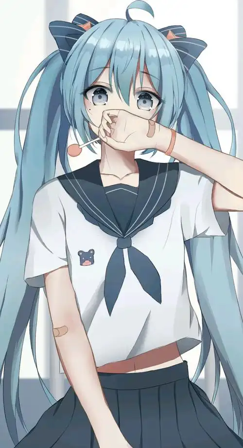 各款双马尾初音手机高清壁纸,你爱了么?