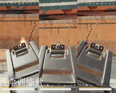 如图,该说法倒是有理有据,直着开枪后坐力向上,侧着开枪岂不是要偏个