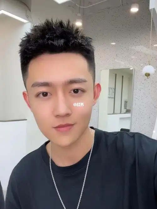 男士发型推荐男生烫发男生前刺发型