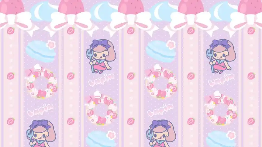 唯美梦幻lapin少女粉红诱惑卡通动漫桌面壁纸下载