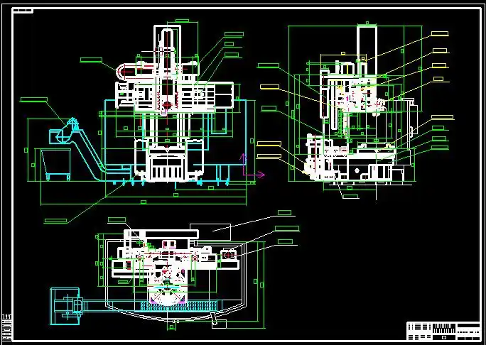 ck5110x8-2数控单柱高速立车图纸