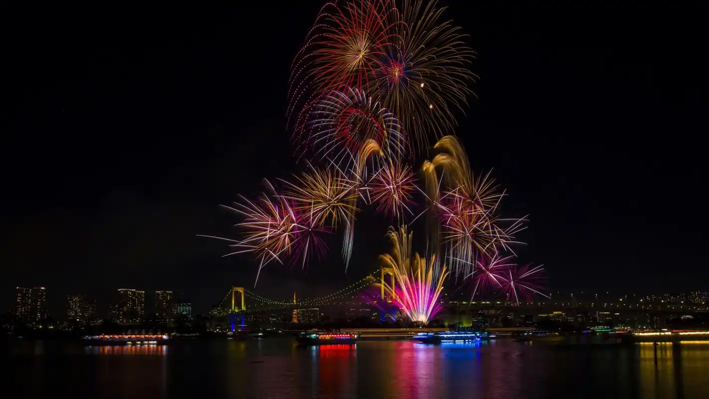 绚烂多姿的唯美烟花壁纸,美丽梦幻的烟花,高清电脑壁纸1920x1080