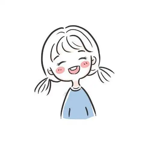 超呆萌可爱卡通简笔画头像