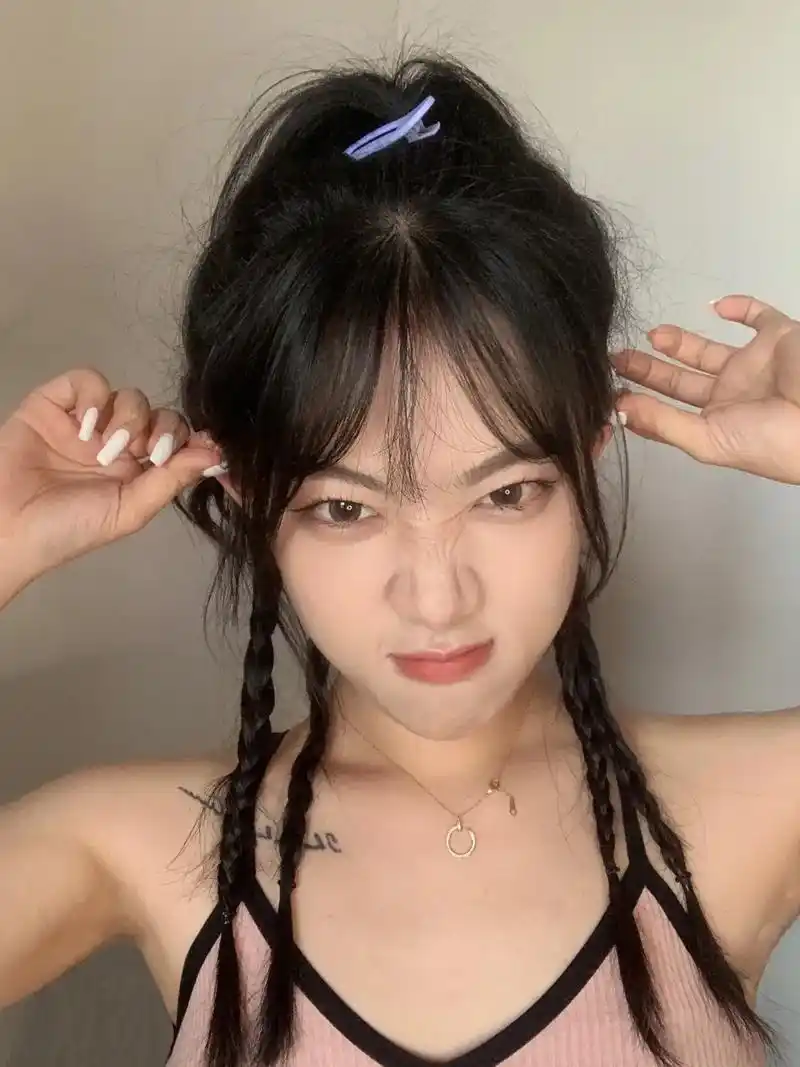 夏日甜酷半扎高马尾.#分享照片 #朋友圈 - 抖音