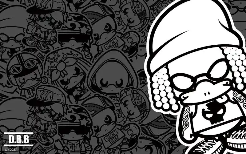 鸭嘴兽男孩之潮流嘻哈系列壁纸