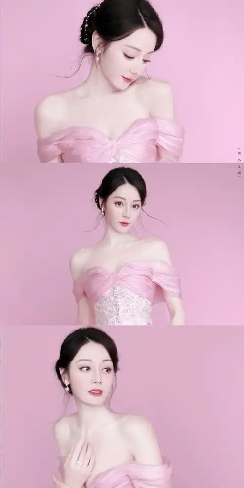 浅樱含情 嫣然动人94    好温柔好优雅 粉粉嫩冒仙气~    #迪丽热巴