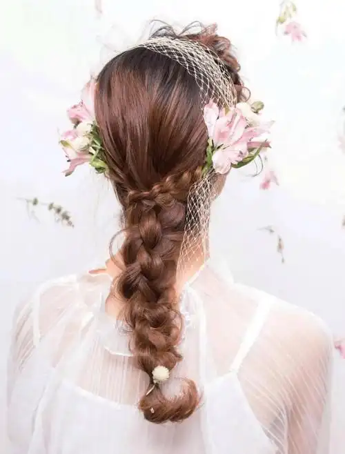 新娘妆发型基础简单编发造型