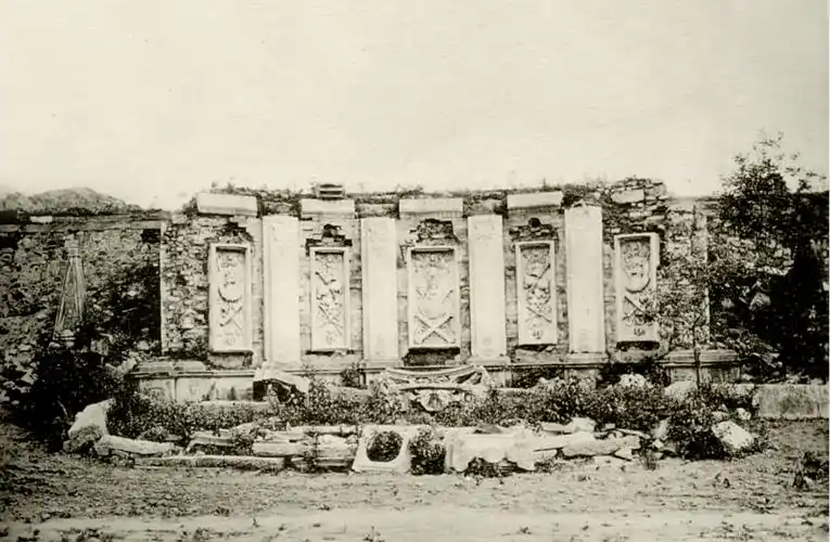 喜仁龙镜头下的圆明园旧影