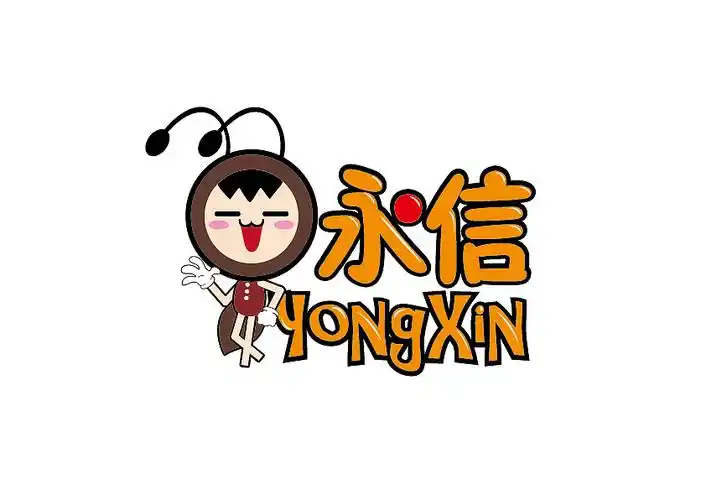 卡通形象 文字的logo