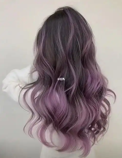 渐变色_发型_造型烫_染发_网红店_锁骨发_中发发型_万达广场(长安店)