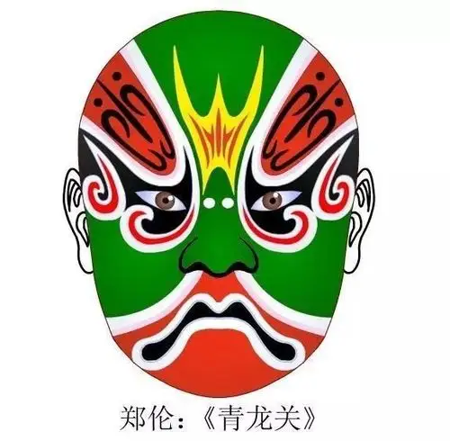 中国京剧脸谱图赏析110幅