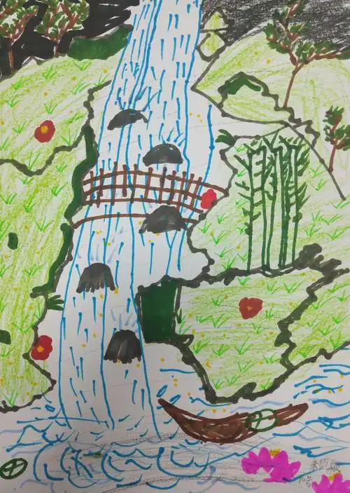 二(3)作业《潺潺的小溪水》