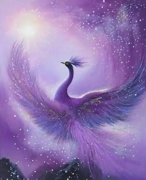 紫色凤凰 紫气东来