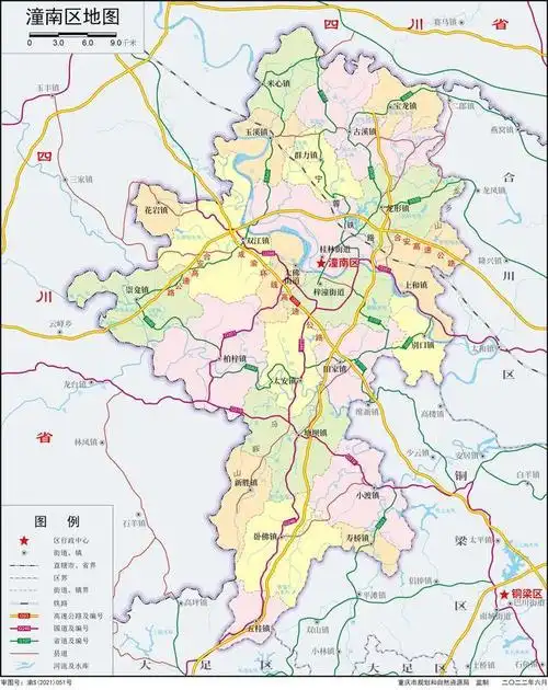 重庆璧山,铜梁,潼南,荣昌,开州现状观察